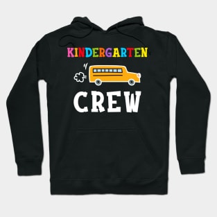 Kindergarten Crew Shirt Back to School Teacher Gifts Hoodie